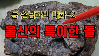 [돌 151편] 돌을 가지고 온 손님과 대화를 나눴다. feat. 울산의 특이한 암석