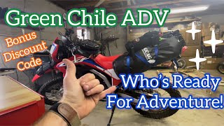 CRF300L Green Chile ADV Picos luggage #crf300l #dualsport screenshot 4