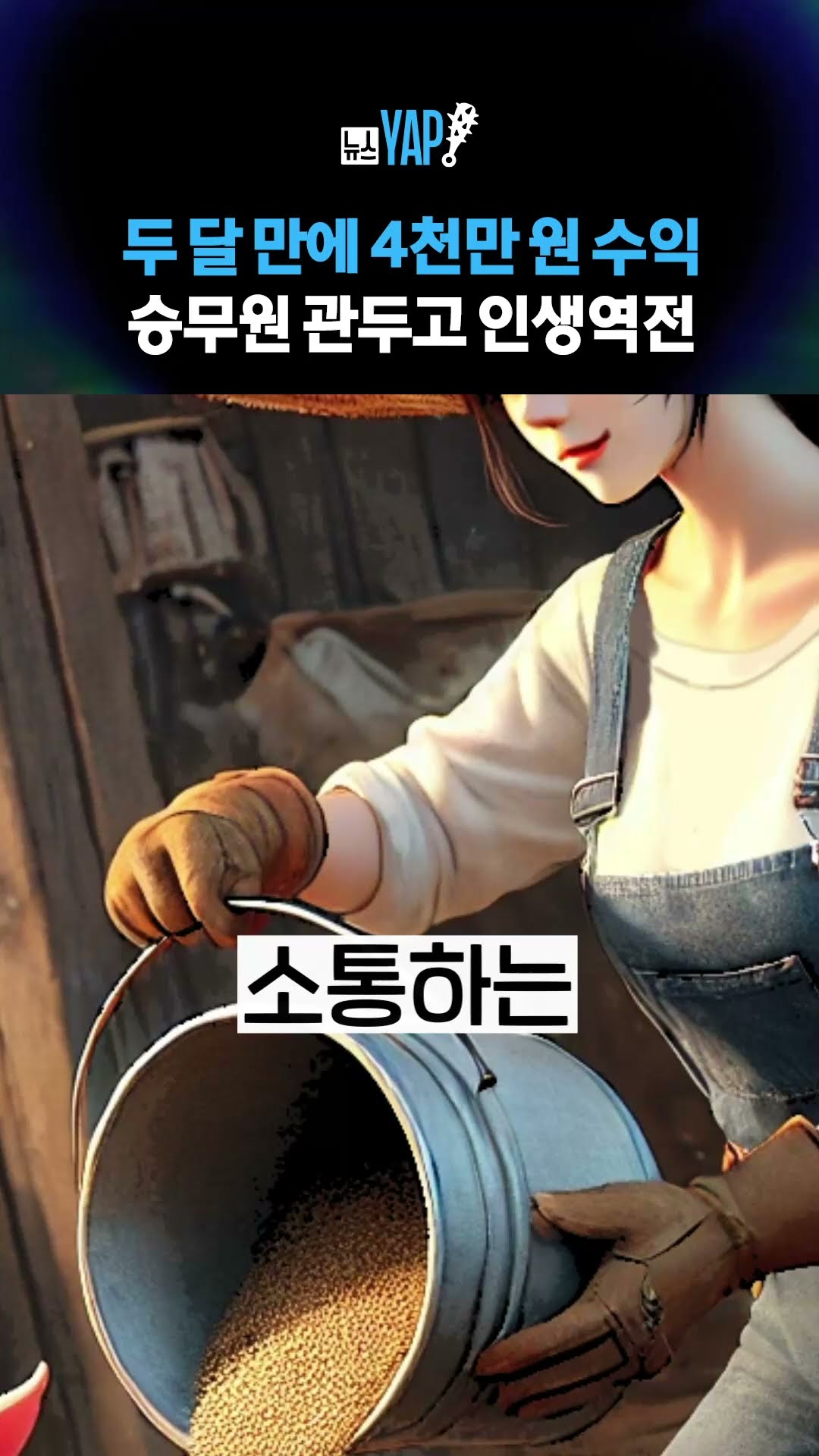 두 달 만에 4천만 원 수익, 승무원 관두고 인생역전 [뉴스YAP!] #shorts / YTN
