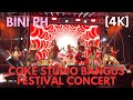 Bini at coke studios bangus festival concert 2024  april 30 2024