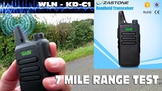 Superb Budget Radio - WLN KD-C1 - Range Test