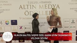 5. Uluslararası Altın Medya Ödülleri - Vildan Sevim Resimi