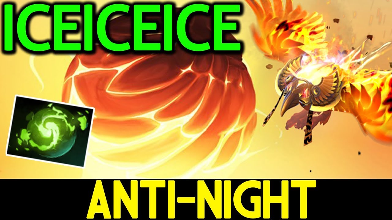 Iceiceice [Phoenix] Anti-Night Hero!! with Refresher 7.13 Dota 2 - YouTube