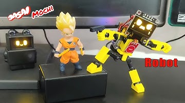 [DIY] Lắp Dasai Mochi Lên Mô Hình Robot Mini - Biểu Cảm Siêu Đáng Yêu.