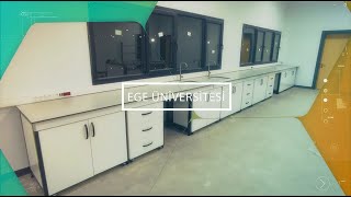 Ege Üniversitesi Tire Meslek Yüksekokulu'na Anahtar Teslim kurmuş olduğumuz  Laboratuvarlar