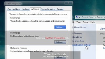[Windows 7 & Vista] How to create a system restore point