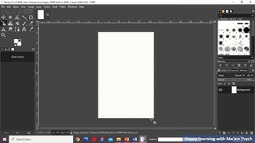 Day1  2_Save File in XCF Format in GIMP