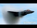 F-35 VAPORFEST!  Demo and Heritage Flight - Thunder Over Michigan 2021