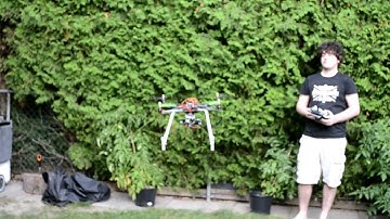 x525 with camera gimbal