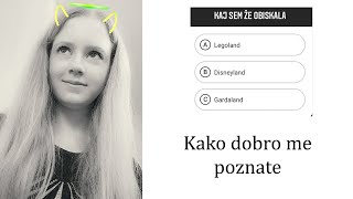 Kako dobro me poznate?