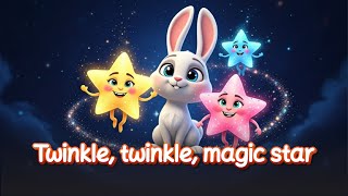 🌟 Twinkle, Twinkle, Magic Star ✨🎶 | Kids Song 🌈💫