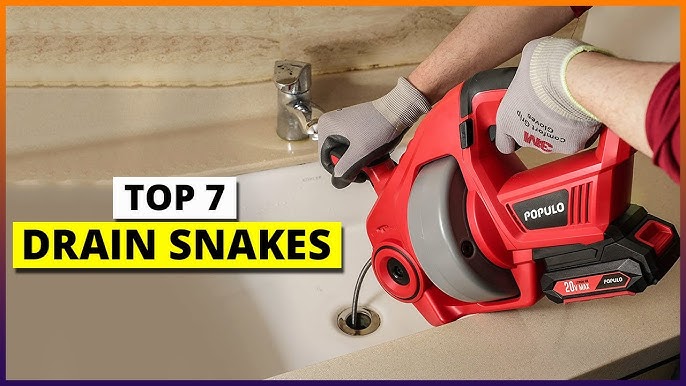 Turbo Snake Review-Cleans drains clogged with hair- EpicReviewGuys