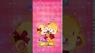 [Samsung Theme-Live Wallpaper] Lovely Teddy bear couple screenshot 5