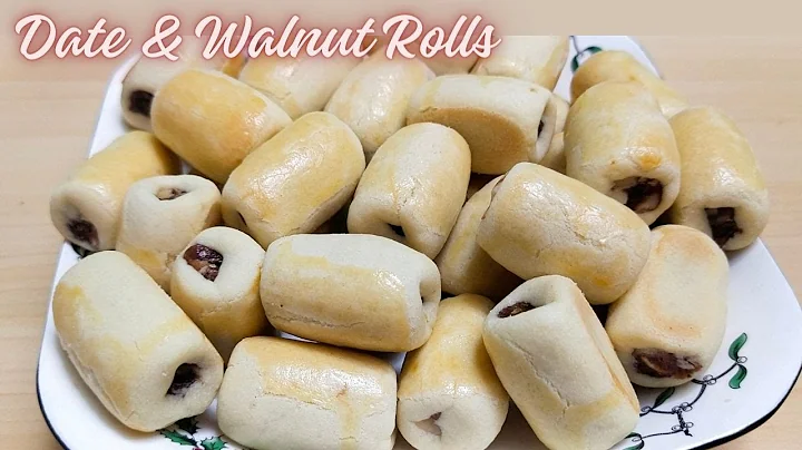 Date & Walnut Rolls | Christmas Special Cookies | Date & Walnut Cookies | How to Make Date Rolls - DayDayNews