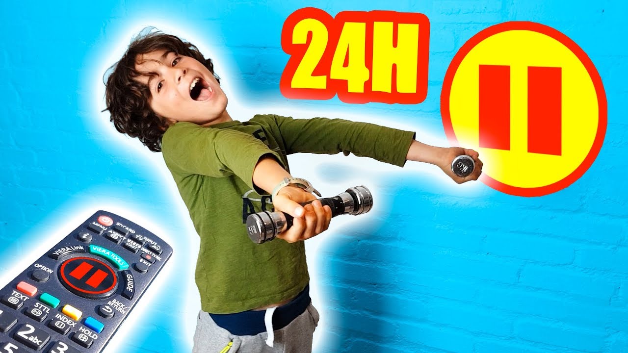 24H PAUSE CHALLENGE - Maman VS fille VS fils _ demo jouets - YouTube