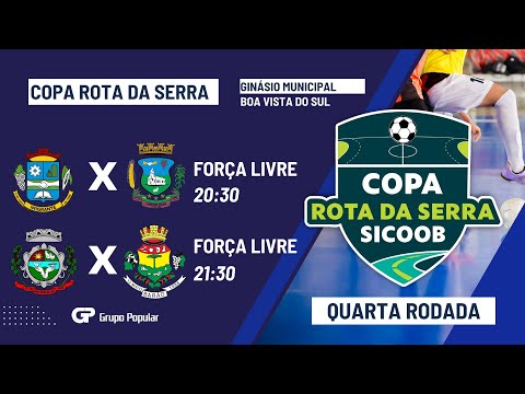 FUTSAL GP  |  2ª COPA ROTA DA SERRA  -  QUARTA RODADA  |  Boa Vista do Sul