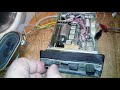 Vintage car AM radio MW and LW