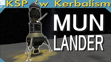 Mun Lander | Stream pt. 1/3 (KSP 1.11.1)