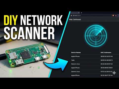 Build a Custom Network Scanner with Flask & Nmap | Raspberry Pi Project
