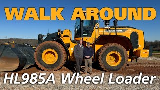 Hyundai HL985 Wheel Loader Walk Around At Hyundai Proving Grounds