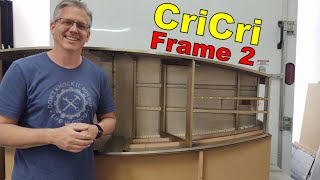 15 - CriCri Airplane Build - Frame 2 and Forward Fuselage Stiffeners