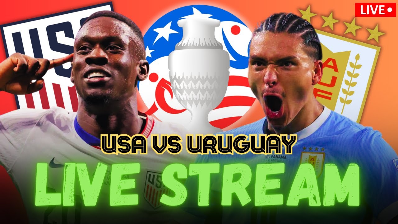 USA vs Uruguay COPA AMERICA LIVE WATCH ALONG - YouTube