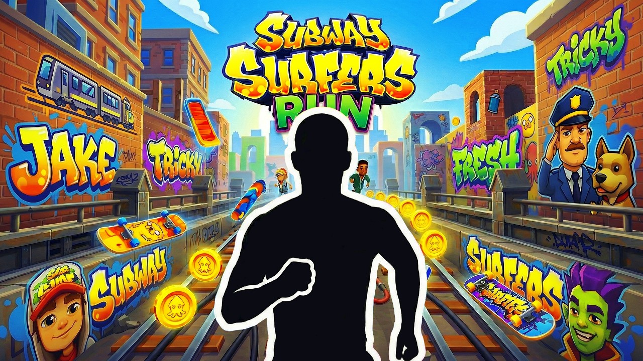Immersive Interactive Warm Up / Subway Surfers Run / Fitness Gamification - Episode 19