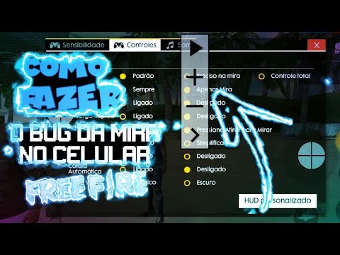 Como Usar O Bug Da Mira E Matar Geral No Free Fire