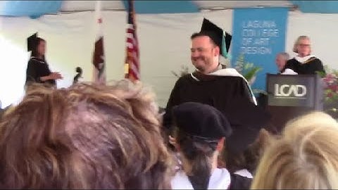 LCAD Graduation May 24 2017 Diploma Acceptance MFA in Game Art
