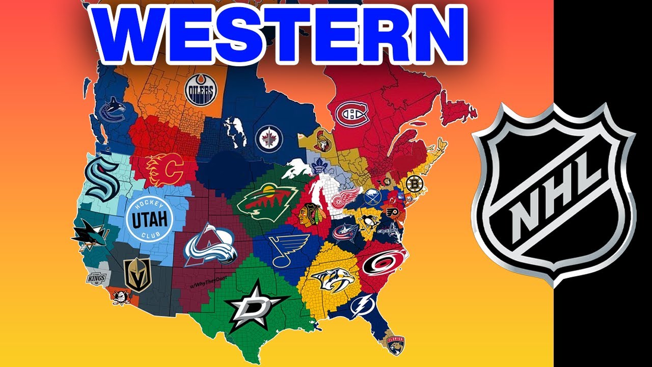 How EVERY NHL Team in WEST Got Its Name & Identity