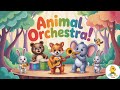 Toddler Song about Animals | Animal Orchestra | TinyJoy Time