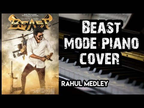 Beast mode piano cover || Beast || Thalapathy Vijay || Nelson ...