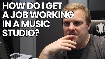 How Do I Get A Job Working In A Music Studio?