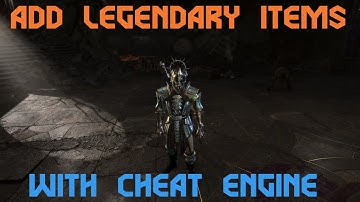 Baldurs Gate 3 Add Legendary items using cheat engine