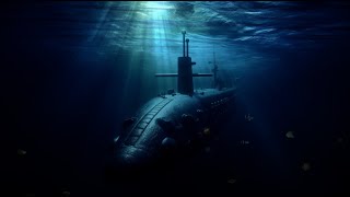 Deep Sea Submarine Sounds to Help You Sleep and Study | 10 HOURS | black screen