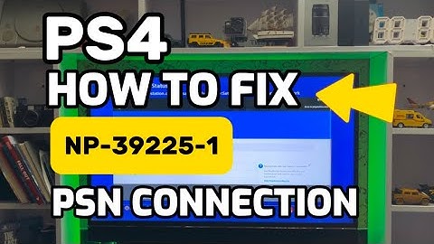 How to fix PS4 Error NP-39225-1 There was a problem with the internet connection