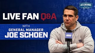 GM Joe Schoen Live Fan Q\&A at the NFL Combine | New York Giants