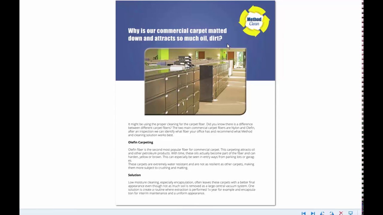 carpet cleaning flyer