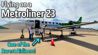 ⁴ᴷ⁶⁰ TRIP REPORT - Flying on Denver Air Connection's Fairchild Metroliner 23 from Denver to Cortez