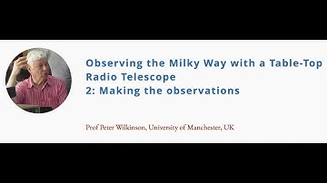 Observing the Milky Way with a Table-Top Radio Telescope Part 2: Making the observations