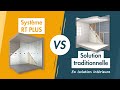 Solution traditionnelle  comparatif rt plus murs  knauf insulation