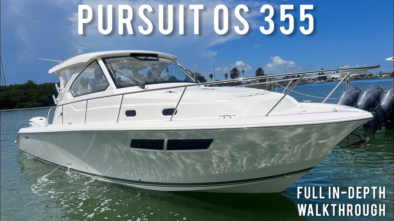 2023 Pursuit OS 355 Walkthrough | Luxury Sport Yacht for Sale