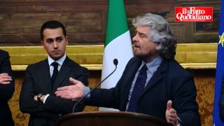 Consultazioni, il monologo di Grillo: 