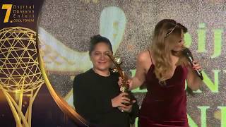 Petek Dinçöz & Shahyad - Yılın En İyi Yabancı Düet Projesi - 7. Dijital Dünyanın Enleri Ödül Töreni