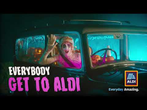 Everybody Get To Aldi For An Amazing Halloween Youtube