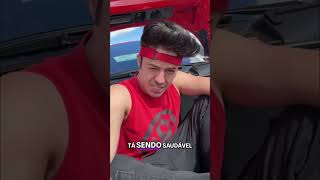 Desafio no Porta-Malas: Forças Acabaram, Desisto! #shorts