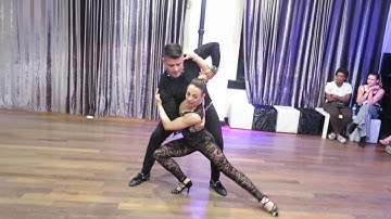 Victor Alexis & Laurence at the Bachata Invasion Social on May 12 2018