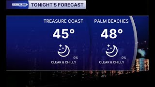 WPTV First Alert Weather Forecast for Evening of Friday, Feb. 6, 2026