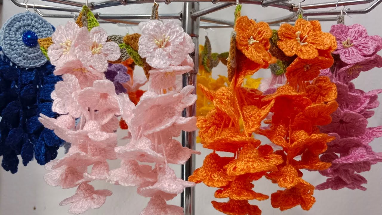 Crochet รีวิวต่างหูสวยๆจร้า🌺