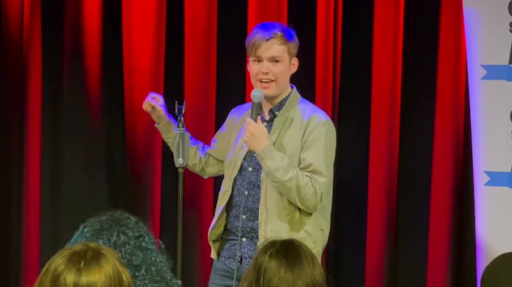 Ethan Willmer-Anderson at the Chortle Student Come...